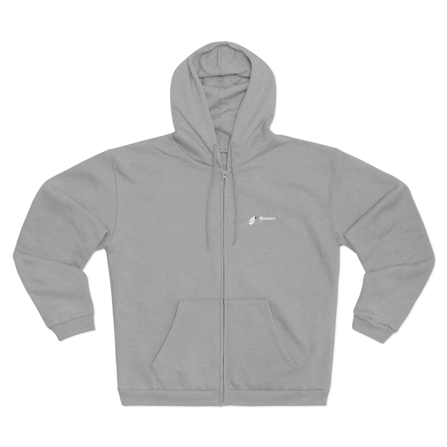 Moonegg Unisex Hooded Zip Sweatshirt