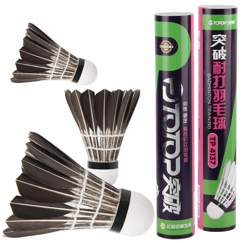 Moonegg 12pcs/barrel Badminton Shuttlecock